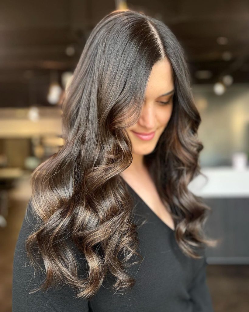 affordable luxury brunette