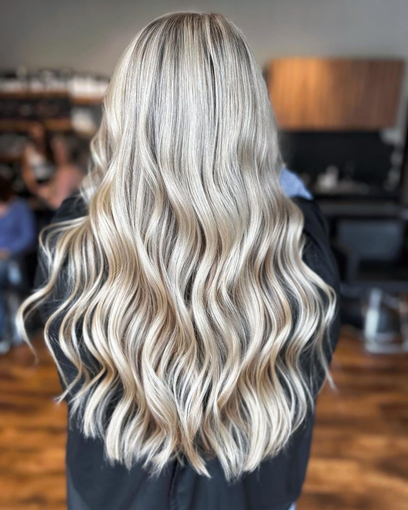 beautiful blonde hair