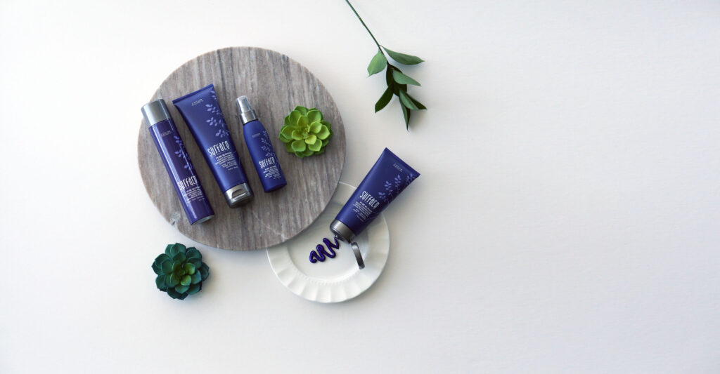 Surface Violet shampoo and family