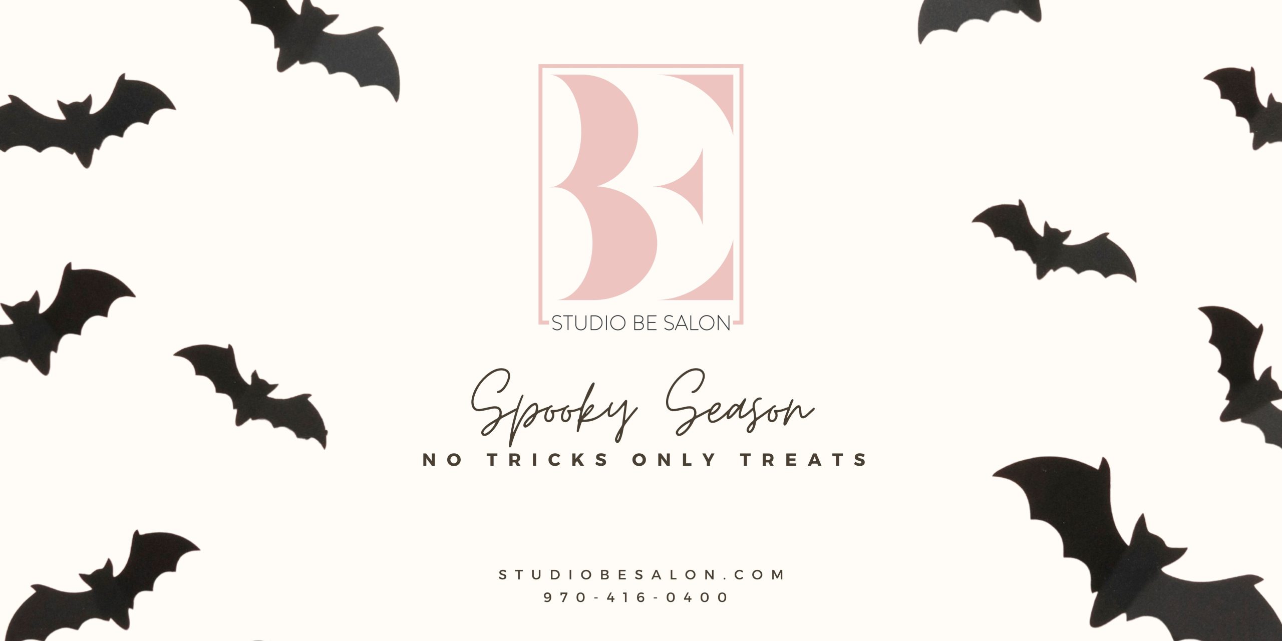 Spooky season is here. Get your treats at Studio Be Salon.